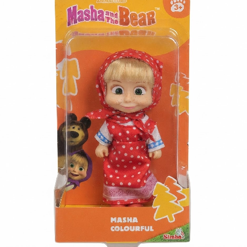 Masha And The Bear Masha Doll - Height 13 cm