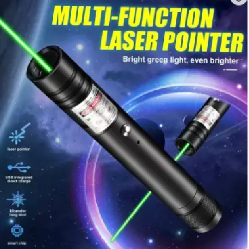 4 in 1 Rechargeable Green Laser Pointer - Image 4