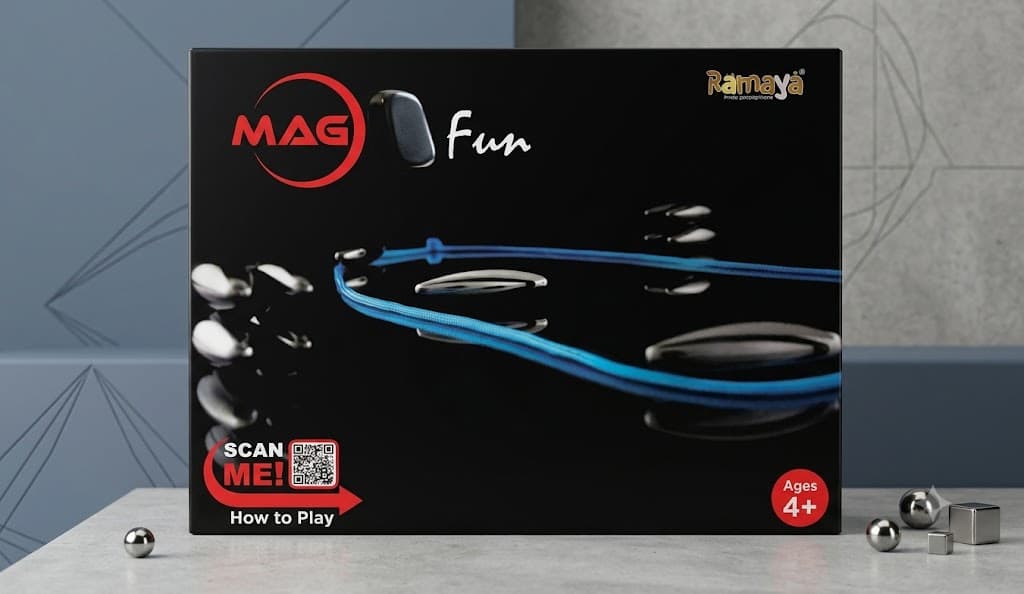 Ramaya MAG Fun Magnetic String Strategy Game